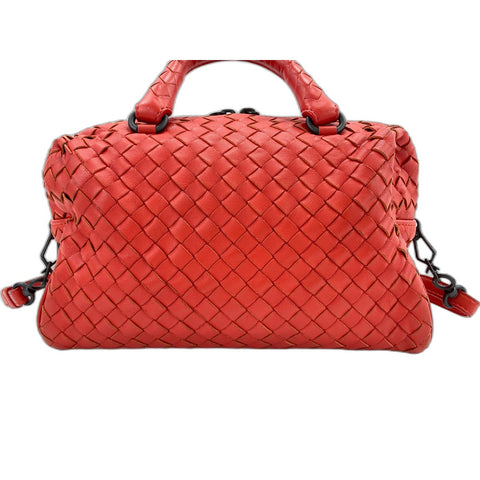 BOTTEGAVENETA 2WAYINTRECCIATO Handbag Red WS32146