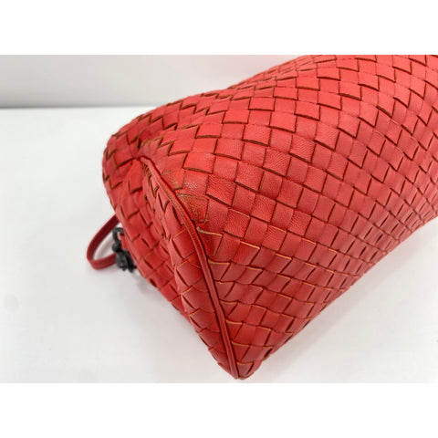 BOTTEGAVENETA 2WAYINTRECCIATO Handbag Red WS32146