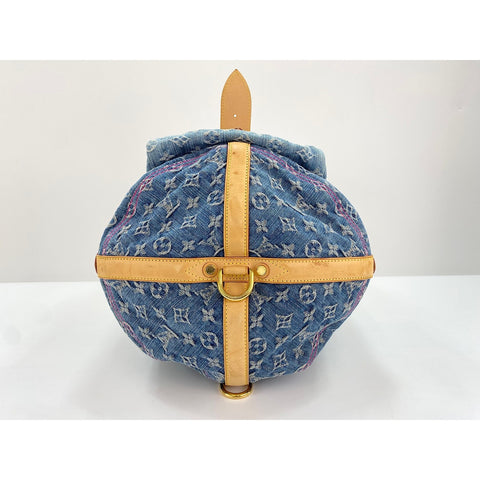 LOUIS VUITTON Sunburst PM Shoulder Bag blue WS32150