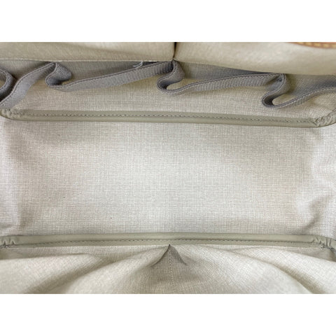 LOUIS VUITTON Deauville Handbag Brown WS32151