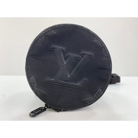 LOUIS VUITTON Expandable Polion Shoulder Bag black WS32153