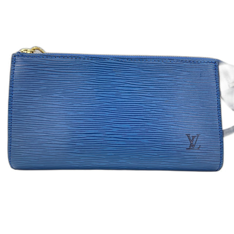 LOUIS VUITTON Pochette Accessoires Shoulder Bag blue WS32154