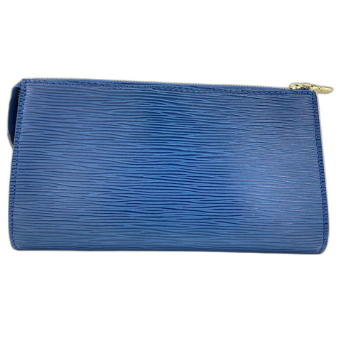 LOUIS VUITTON Pochette Accessoires Shoulder Bag blue WS32154