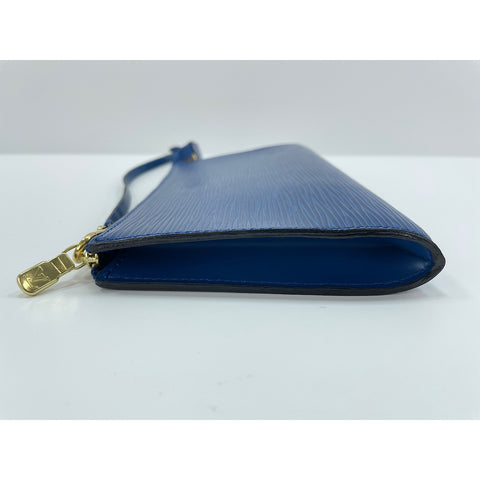 LOUIS VUITTON Pochette Accessoires Shoulder Bag blue WS32154