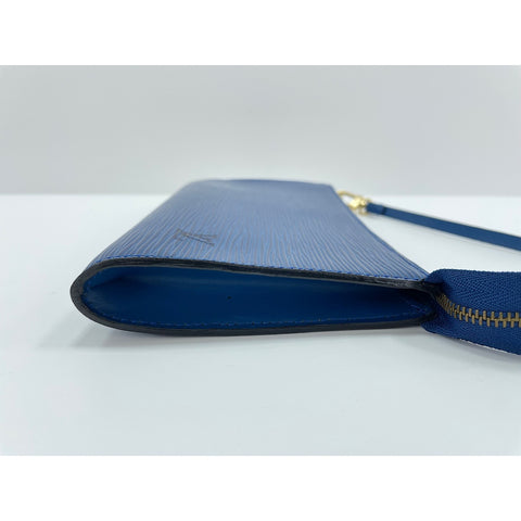 LOUIS VUITTON Pochette Accessoires Shoulder Bag blue WS32154