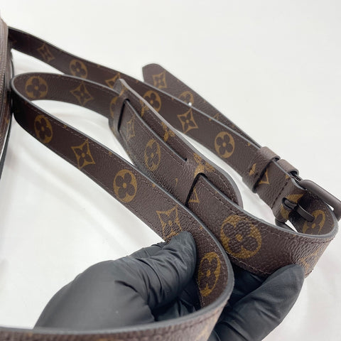 LOUIS VUITTON Slim Soft Trunk Shoulder Bag Brown WS32342