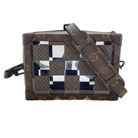 LOUIS VUITTON Slim Soft Trunk Shoulder Bag Brown WS32342