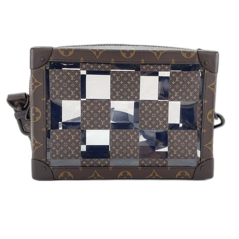 LOUIS VUITTON Slim Soft Trunk Shoulder Bag Brown WS32342