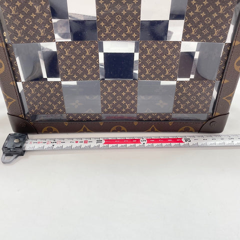 LOUIS VUITTON Slim Soft Trunk Shoulder Bag Brown WS32342