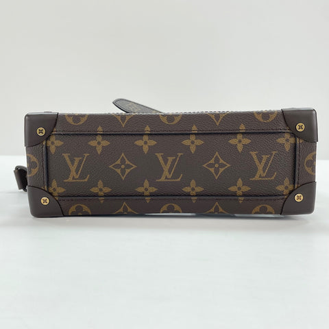 LOUIS VUITTON Slim Soft Trunk Shoulder Bag Brown WS32342