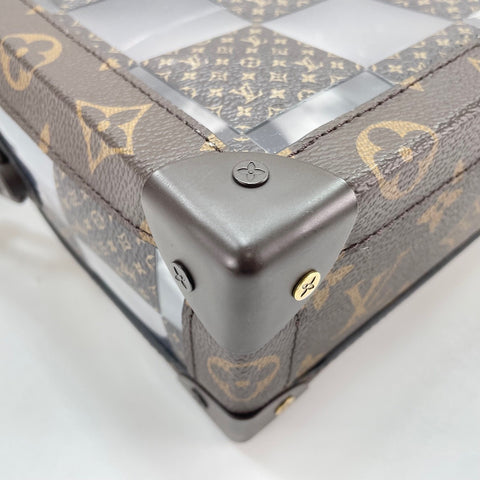 LOUIS VUITTON Slim Soft Trunk Shoulder Bag Brown WS32342