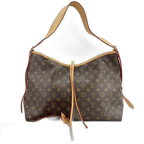 LOUIS VUITTON Carryall NM MM Shoulder Bag Brown WS32345