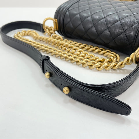CHANEL Boy Chanel Small Shoulder Bag black WS32349