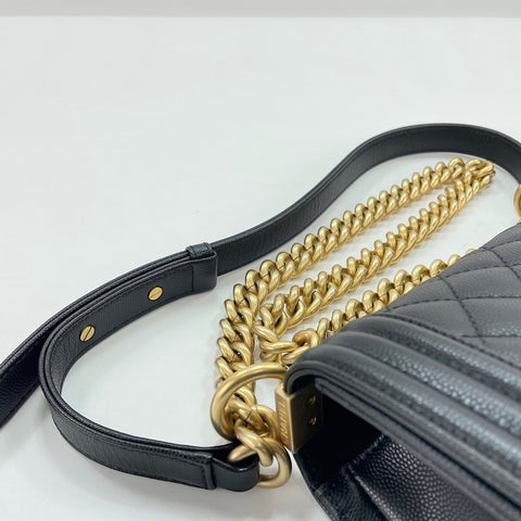 CHANEL Boy Chanel Small Shoulder Bag black WS32349