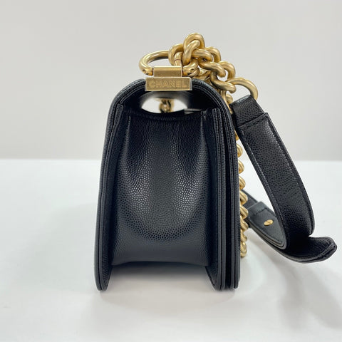 CHANEL Boy Chanel Small Shoulder Bag black WS32349