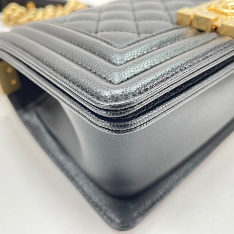 CHANEL Boy Chanel Small Shoulder Bag black WS32349