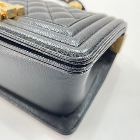 CHANEL Boy Chanel Small Shoulder Bag black WS32349