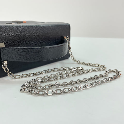 HERMES Cinematic 24 Shoulder Bag Shave black WS32351
