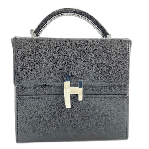 HERMES Cinematic 24 Shoulder Bag Shave black WS32351