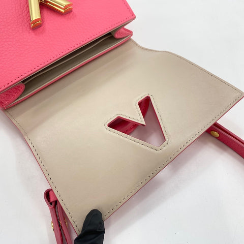LOUIS VUITTON Twist one handle BB Handbag pink WS32352