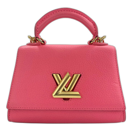 LOUIS VUITTON Twist one handle BB Handbag pink WS32352