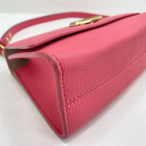 LOUIS VUITTON Twist one handle BB Handbag pink WS32352