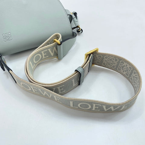 LOEWE Gate Dual Mini Shoulder Bag leather blue WS32353