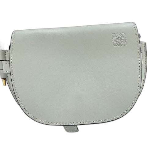 LOEWE Gate Dual Mini Shoulder Bag leather blue WS32353