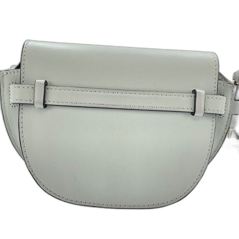 LOEWE Gate Dual Mini Shoulder Bag leather blue WS32353