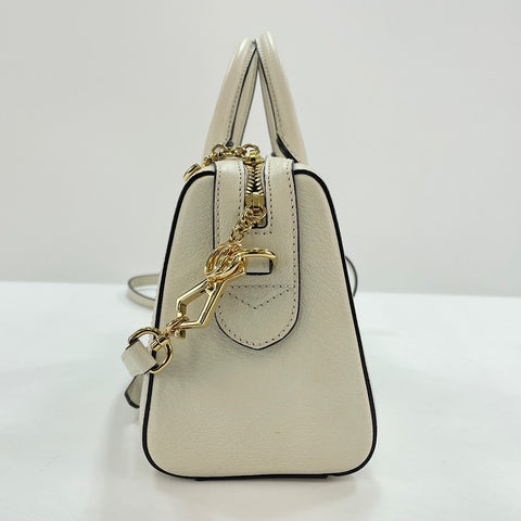 GUCCI Ophidia 2WAY Boston bag leather white WS32354