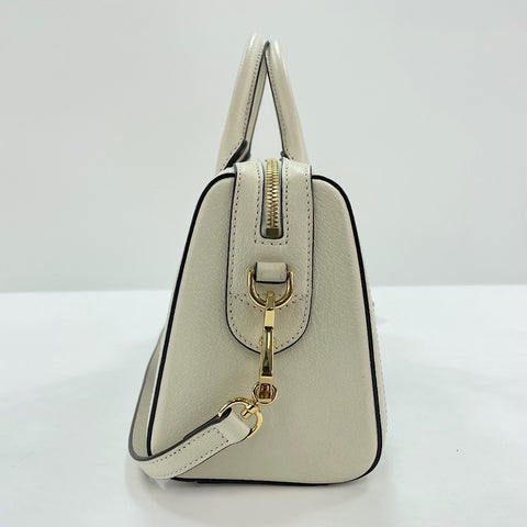 GUCCI Ophidia 2WAY Boston bag leather white WS32354