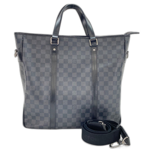 LOUIS VUITTON Tadao Tote Bag black WS32356
