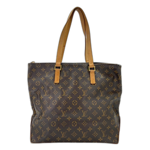 LOUIS VUITTON Cabas Mezzo Tote Bag Brown WS32357