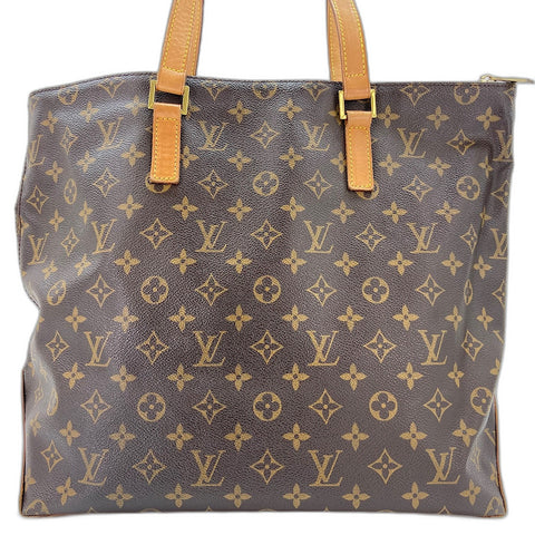LOUIS VUITTON Cabas Mezzo Tote Bag Brown WS32357
