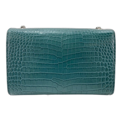 YVES SAINT LAURENT Kate Tassel Shoulder Bag leather green WS32361
