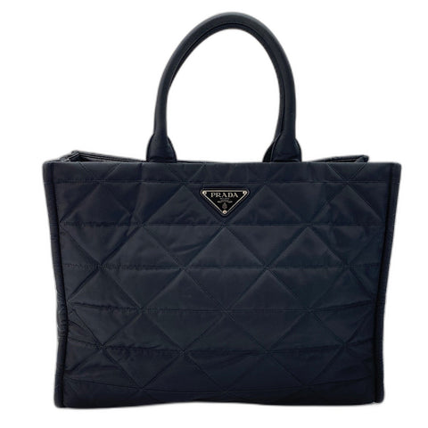 PRADA Tote Bag Nylon black WS32365