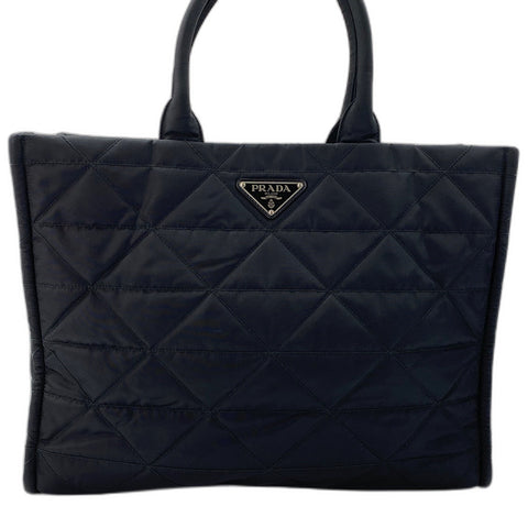 PRADA Tote Bag Nylon black WS32365