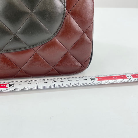 CHANEL Matelasse 30 Shoulder Bag lambskin Brown WS32367