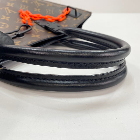 LOUIS VUITTON Sac Plat Handbag Brown WS32371