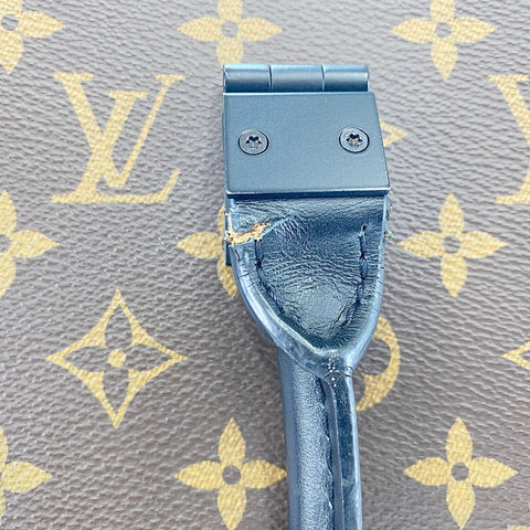 LOUIS VUITTON Sac Plat Handbag Brown WS32371