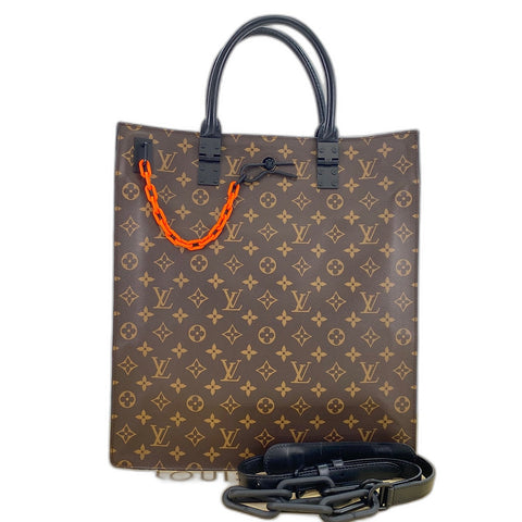 LOUIS VUITTON Sac Plat Handbag Brown WS32371