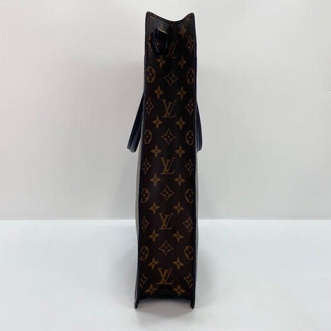 LOUIS VUITTON Sac Plat Handbag Brown WS32371