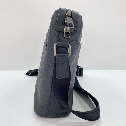 LOUIS VUITTON Calypso GM Shoulder Bag black WS32372