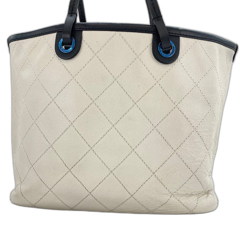 CHANEL Matrasse Tote Bag white WS32377