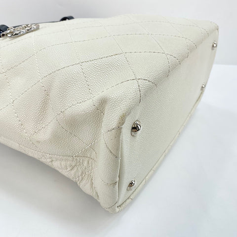 CHANEL Matelasse Tote Bag white WS32377