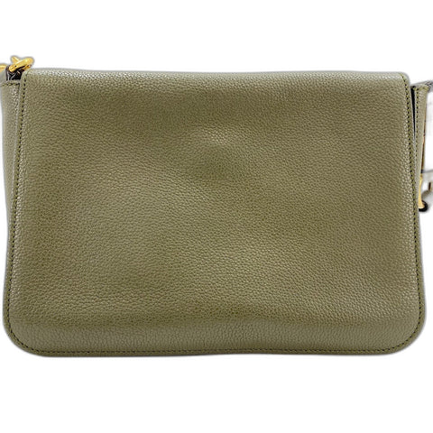 GUCCI Jackie 2WAY Shoulder Bag leather green WS32384