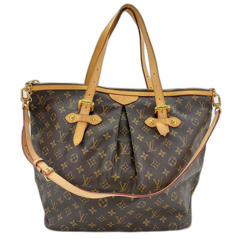 LOUIS VUITTON Palermo GM Tote Bag Brown WS32385