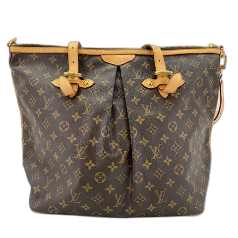 LOUIS VUITTON Palermo GM Tote Bag Brown WS32385