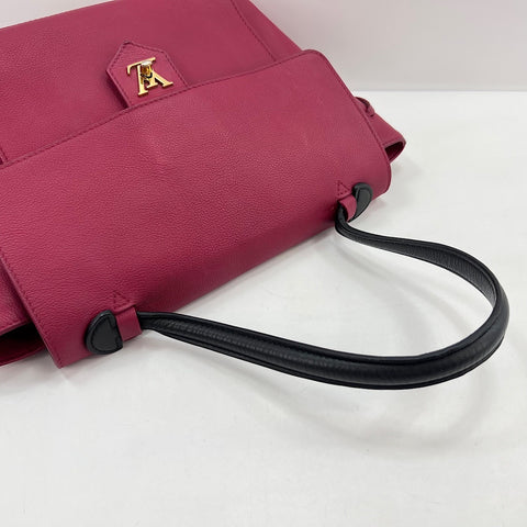 LOUIS VUITTON Lockme PM Handbag Calfskin pink WS32388