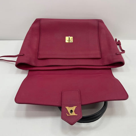LOUIS VUITTON Lockme PM Handbag Calfskin pink WS32388